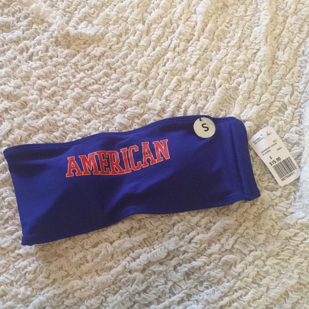 Forever 21 American strapless bathingsuit top